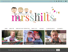 Tablet Screenshot of mrsshilts.co.uk